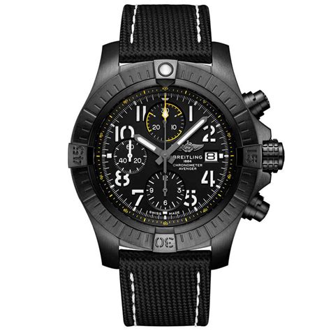 breitling 45mm|Breitling super avenger night mission.